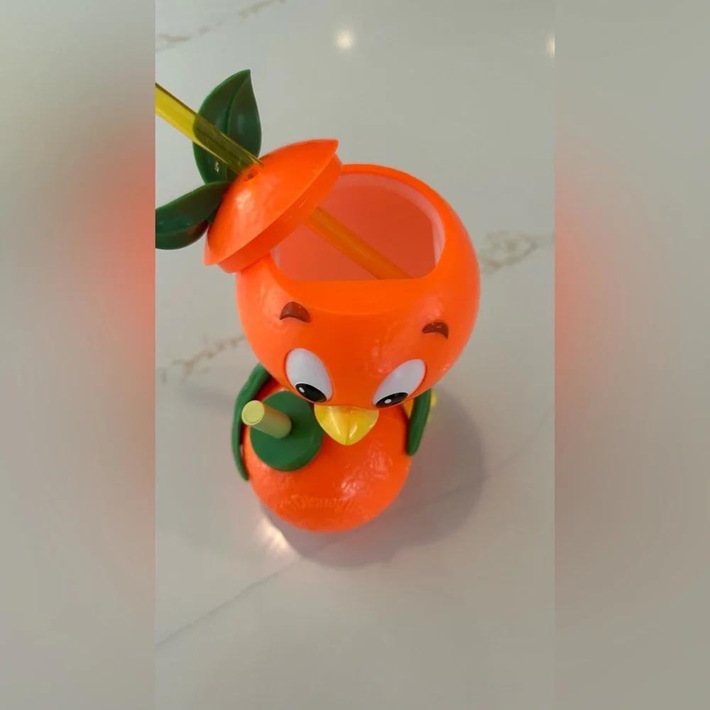 🍊 Disney Orange Bird Sipper Cup – EPCOT Flower & Garden Festival Exclusive! - Picture 7 of 7